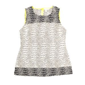 BANANA REPUBLIC Reptile Print Top